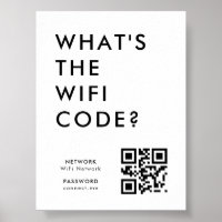 Wifi Password | QR Code Scan to Connect