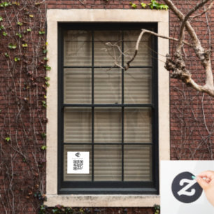 Wifi Password   QR Code Scan to Connect Window Cling