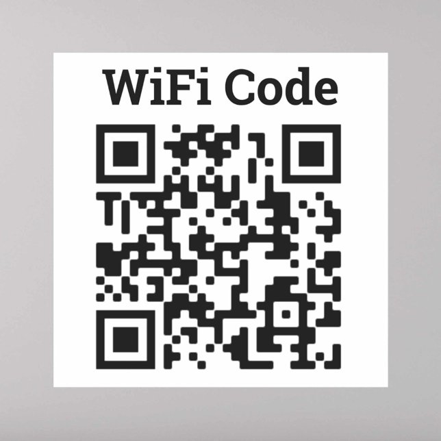 Wifi QR Code Sticker (Creator Uploaded)