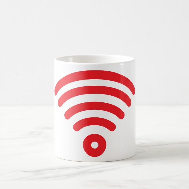 WiFi Router Coffee Mug (Center)