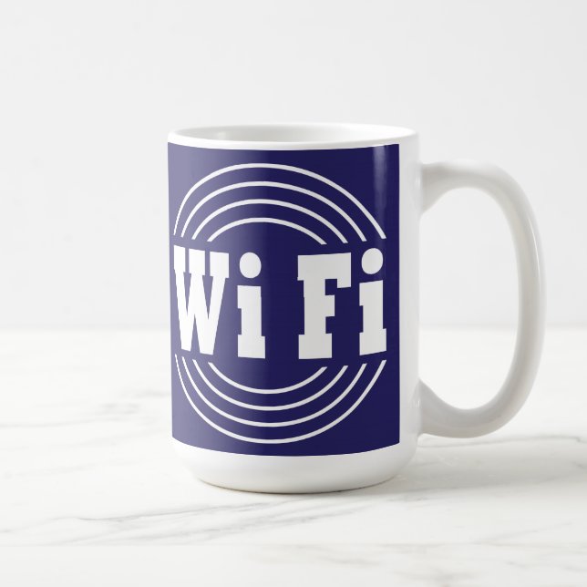 wifi sign coffee mug (Right)