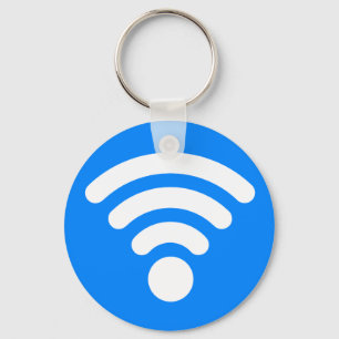 Wifi Symbol Key Ring