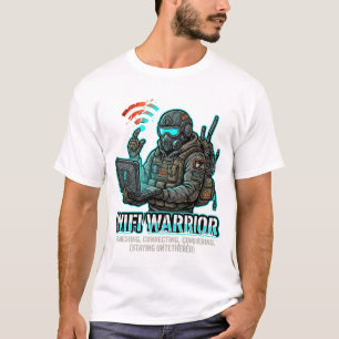 WiFi Warrior: The Remote Work Survival Tee