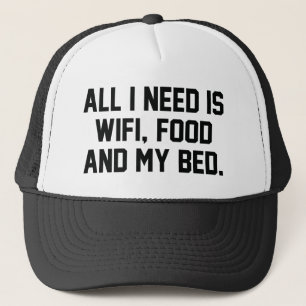 WifiFoodBed1A Trucker Hat