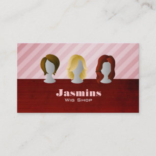 Wig Shop Business Cards