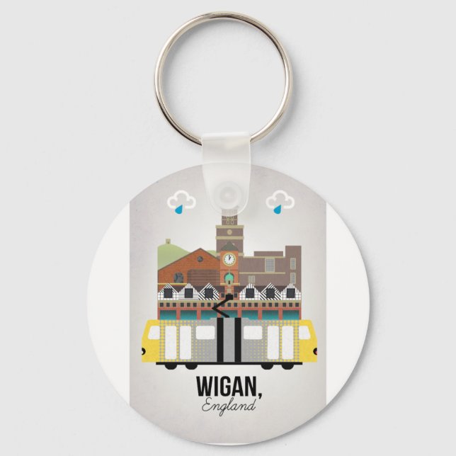 Wigan Key Ring (Front)