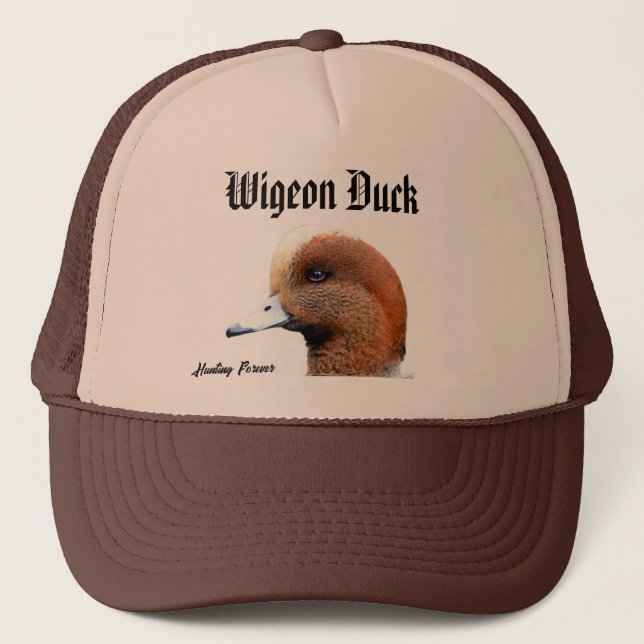 Wigeon Duck Trucker Hat (Front)