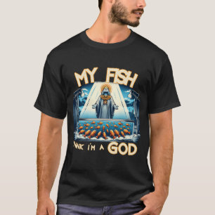 Wiggle Potato Funny Ranchu Goldfish Meme T-Shirt