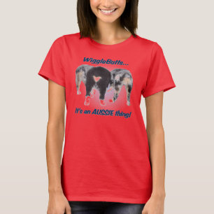 Wigglebutts Women's Ringer T-Shirt