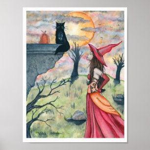 Wiggles and the Witch Poster Print
