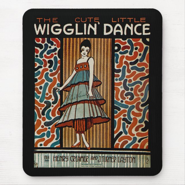 Wigglin Dance Mouse Mat (Front)