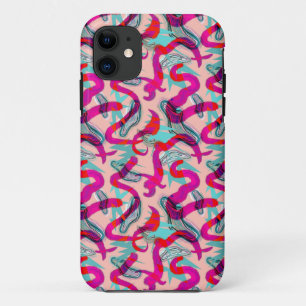 Wiggly lines iPhone case