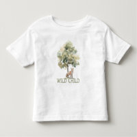 WiILD CHILD Woodland Fox Baby Toddler T-Shirt