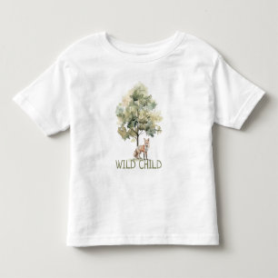WiILD CHILD Woodland Fox Baby Toddler T-Shirt