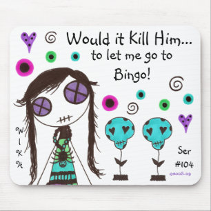 WIKH Ser#104 Girls Wanna Have Fun Too! Mouse Mat