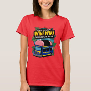 Wiki-Wiki Honolulu Airport Bus T-Shirt