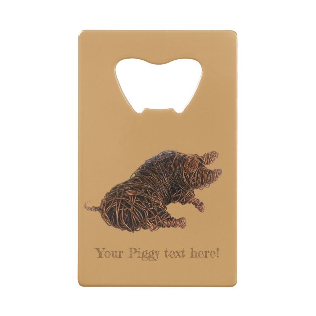 Wilbur - a discerning pig. (Back)