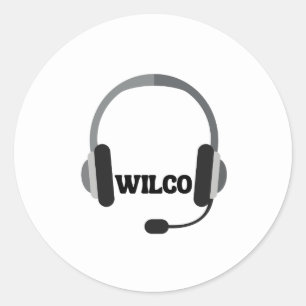 “Wilco” sticker