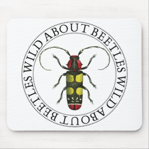 Wild About Beetles Mouse Mat