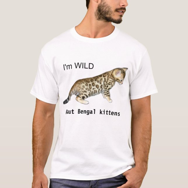 Wild about Bengals T-Shirt (Front)
