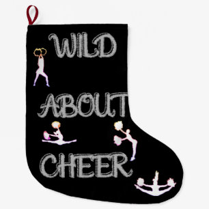 Wild About Cheer Christmas Stocking