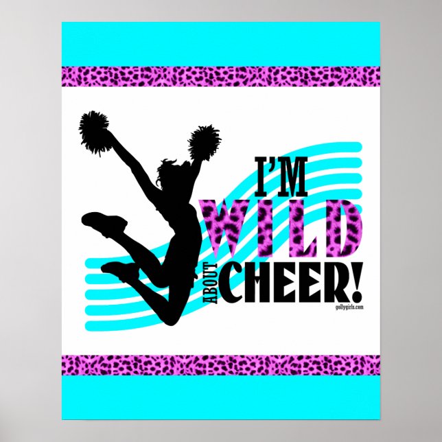 Wild About Cheer Poster (Front)