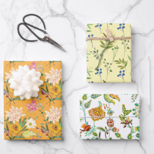 Wild About Flowers Wrapping Paper Sheet