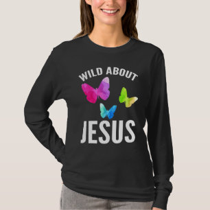 Wild About Jesus Vbs Sunday School Teacher Butterf T-Shirt