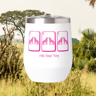 Wild About Mahj Pink Cheetah Mahjong Tiles Custom