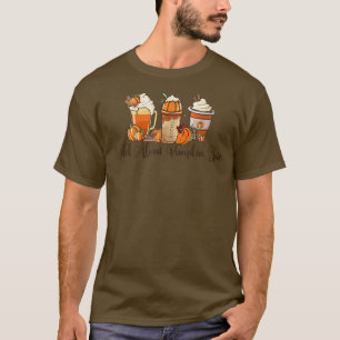 Wild About Pumpkin Spice Thanksgiving Funny Fall T-Shirt