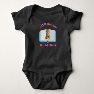 WILD ABOUT READING BABY BODYSUIT