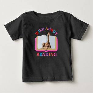 WILD ABOUT READING BABY T-Shirt