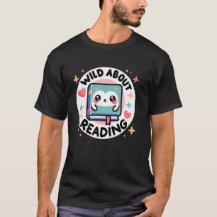 Wild About Reading English Teacher Elementary Gram T-Shirt