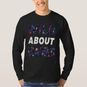 Wild About Reading Leopard I Love Reading Book 1 T-Shirt