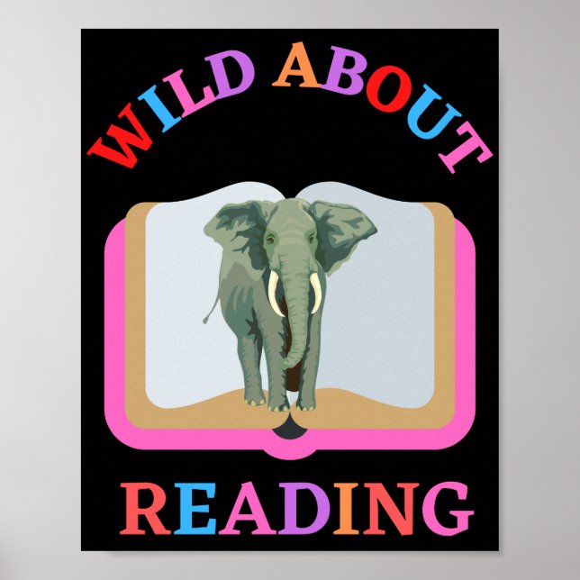 WILD ABOUT READING POSTER (Front)