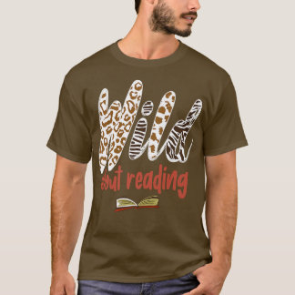 Wild About Reading Present for Book Lovers T-Shirt