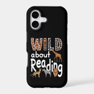 Wild About Reading Zoo Animals Cute Book Lover 