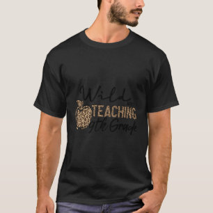 Wild About Teaching School Crew Team 9Th Grade Tea T-Shirt