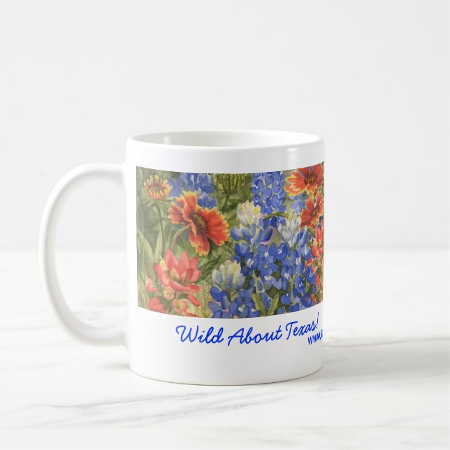 Wild About Texas!     Classic Mug (Left)