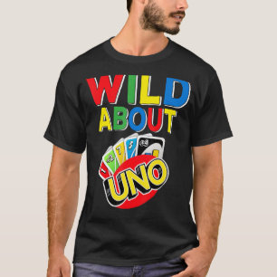 Wild About Uno Party Decorations 1st Birthday Outf T-Shirt