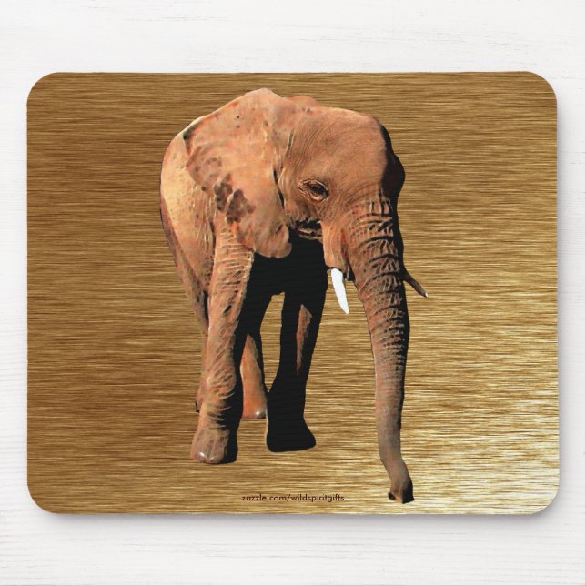 Wild Africa Animal-lovers Big Five Mouse Mat (Front)