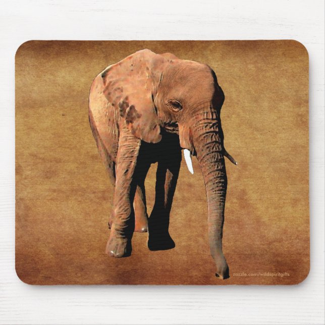 Wild Africa Animal-lovers Big Five Mouse Mat (Front)