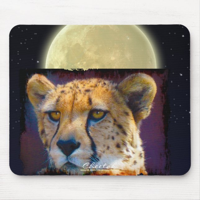 Wild Africa Animal-lovers Big Five Mouse Mat (Front)