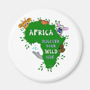 Wild Africa Magnet