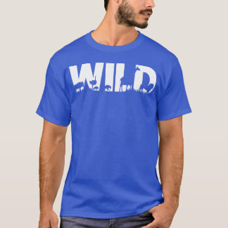 Wild African Animal Silhouette vintage T-Shirt