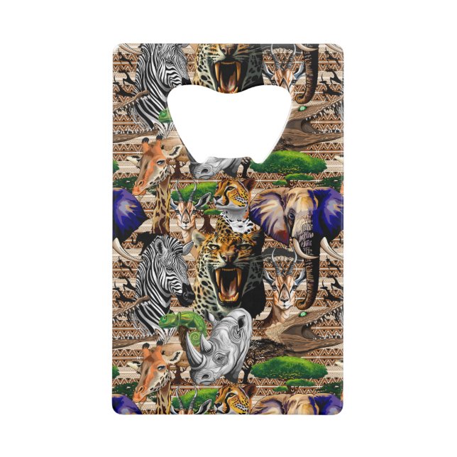 Wild African Savanna Animals (Front)