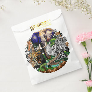 Wild African Savanna Animals Favour Bags