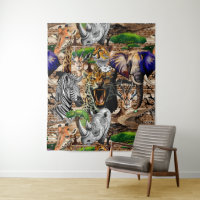 Wild African Savanna Animals