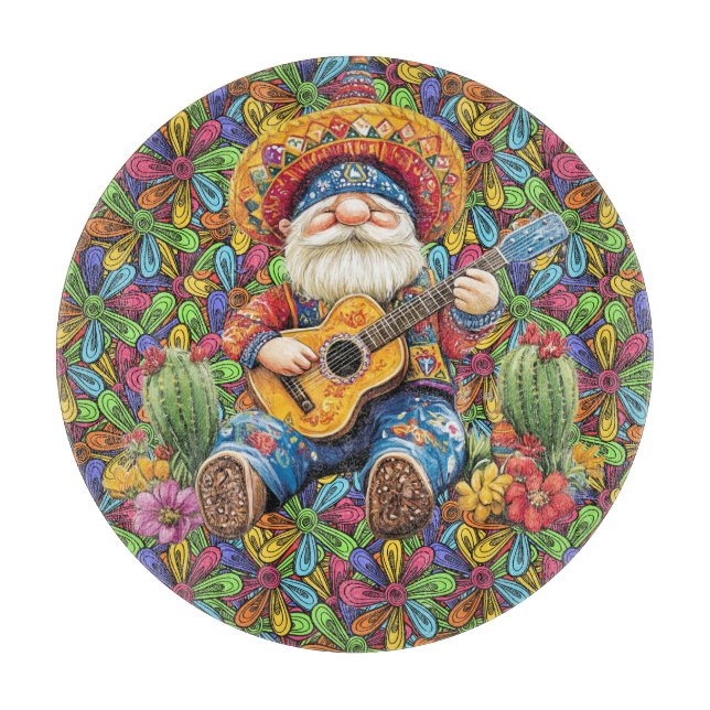 Wild An Hippy  Cutting Board (Front)