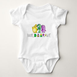 Wild and Brave Clothing Baby Bodysuit
